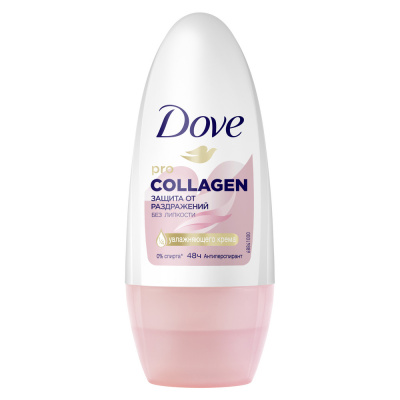 Dove Антиперспирант шариковый защита от раздражений Pro-collagen комплекс, 50 мл