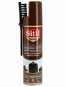SITIL SPECIAL Жидкая краска-восстановитель цвета для нубука и замши 250мл Темно-коричневый  12   48 