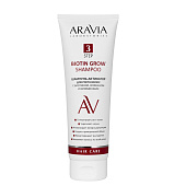 ARAVIA Laboratories Шамп.-актив.д/роста волос с биотином, коф. и витам. Biotin Grow Shampoо, 250мл