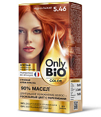 Стойкая крем-краска д/волос Only Bio COLOR Тон 5.46 Медно-рыжий 115мл