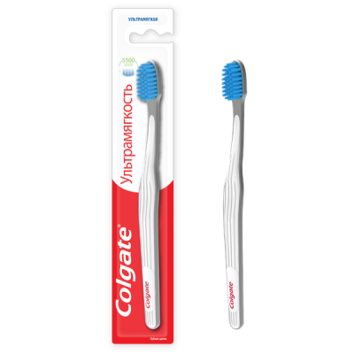Colgate Ультрамягкость Зубная щетка для эффективной чистки зубов, ультрамягкая_4