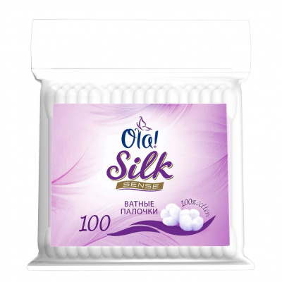 Ola! Ватные палочки Silk Sense, 100 шт