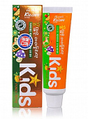 Детская зубная паста МКН Kizcare Kids 75г гелевая с 2лет Яркий тропический вкус