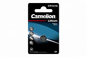 Батарейка литиевая диск. Camelion СR1216, бл.1 шт.(3V), Цена1шт.