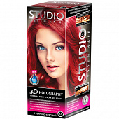 Студио крем-краска д волос 3D Голографик 6.5 Рубиново-Красный