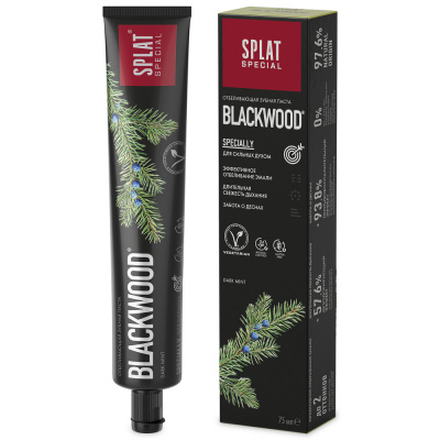 Splat Special Зубная паста Blackwood Черное дерево, 75 мл_1