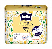 БЕЛЛА  Прокладки FLORA Tulip по 10 шт.