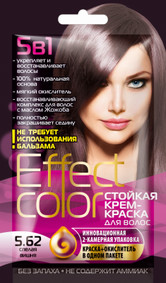 Effect Сolor Cтойкая крем-краска для волос тон 5,62 Спелая вишня
