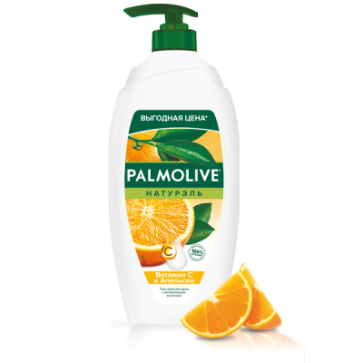 Palmolive Натурэль Гель-крем для душа Витамин С и Апельсин, 750 мл_2
