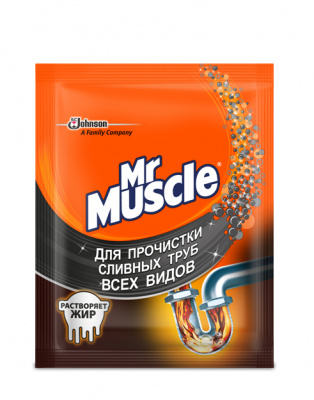 Mr Muscle Гранулы для прочистки труб, 70 гр