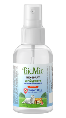 BioMio Bio-Gel Спрей для рук Грейпфрут, 100 мл