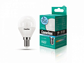 Лампа светодиодная Camelion LED 8 - G45 845 E14, 8Вт, 220В (75Вт)