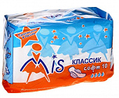 МИС прокладки женские Классик Софт 10шт(4капли) оранж голуб