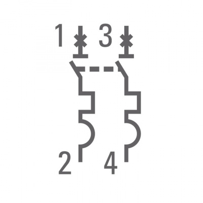 Автоматический выключатель 2P 10А (C) 4,5kA ВА 47-63 EKF PROxima_2