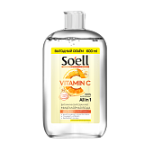 СОЕЛЛ SOELL Professional 600мл, мицеллярная вода витаминизированная