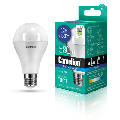 Camelion Светодиодная лампа LED17-A65-865-E27