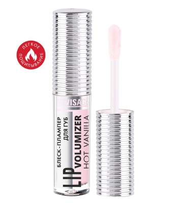 Luxvisage Блеск-плампер для губ Lip Volumizer Hot Vanilla тон 302 Milky Pink
